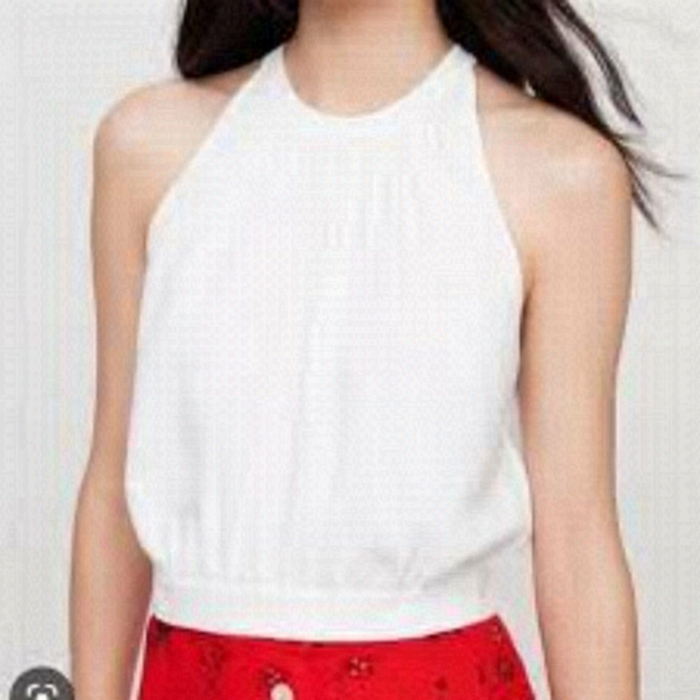 WILFRED White Cadence Blouse Size L